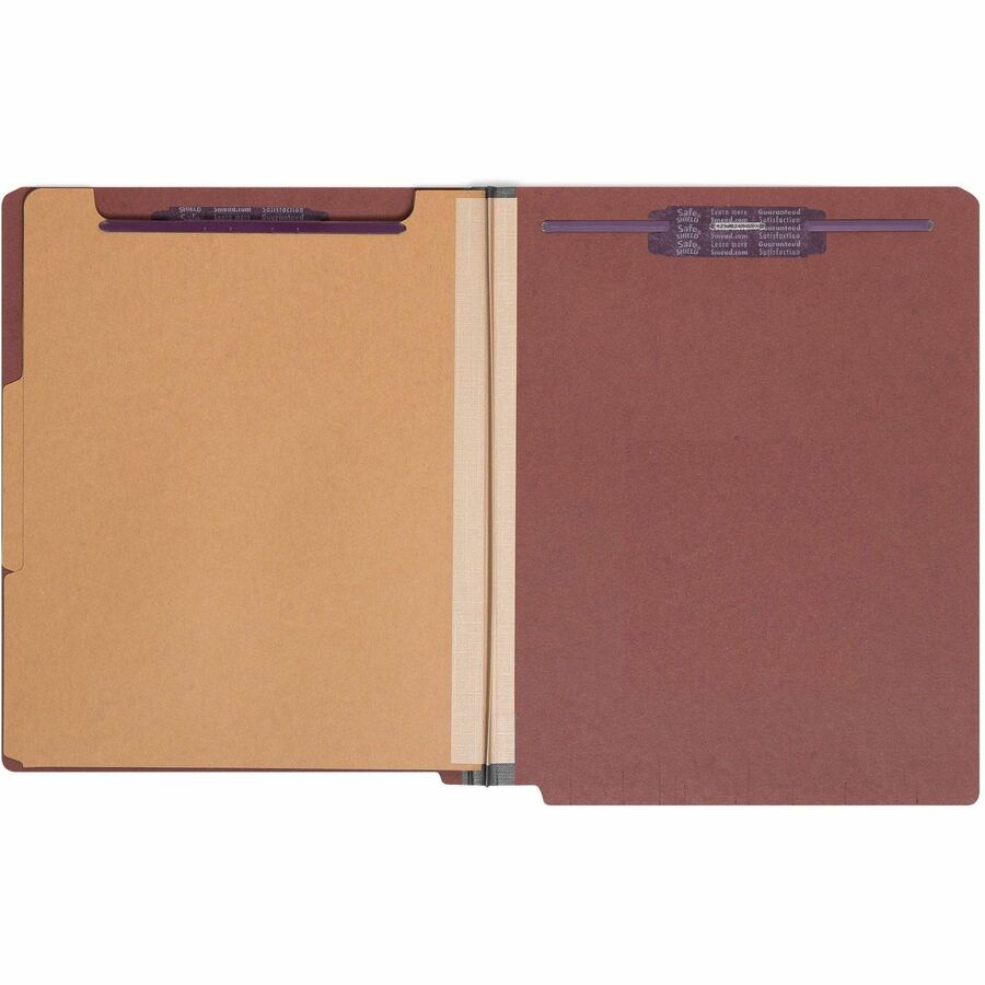Smead Straight Tab Cut Letter Recycled Classification Folder