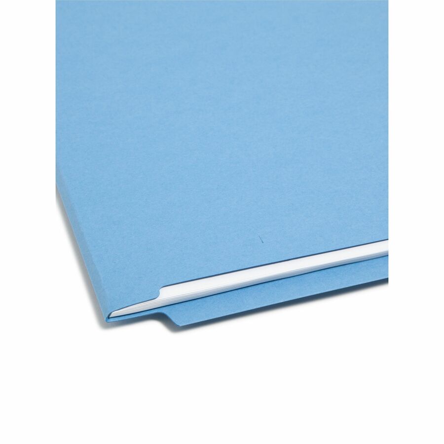 Smead Shelf-Master Straight Tab Cut Legal Recycled Fastener Folder