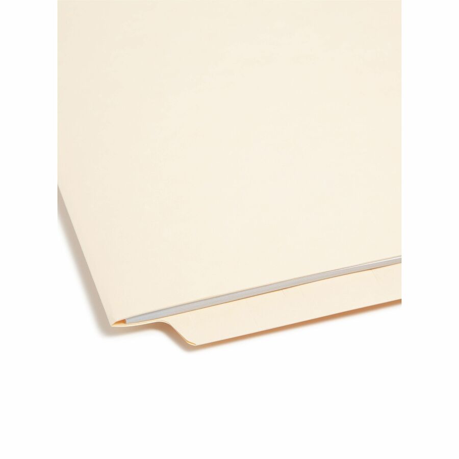Smead Straight Tab Cut Letter Recycled Fastener Folder