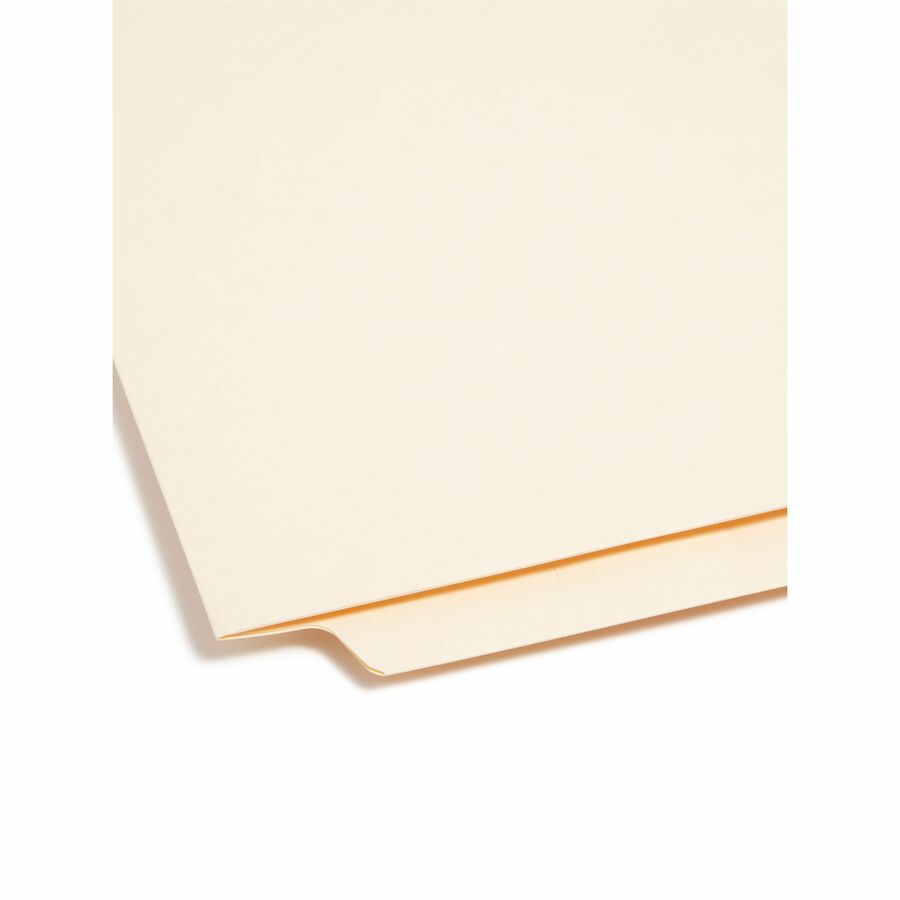 Smead Straight Tab Cut Letter Recycled Fastener Folder