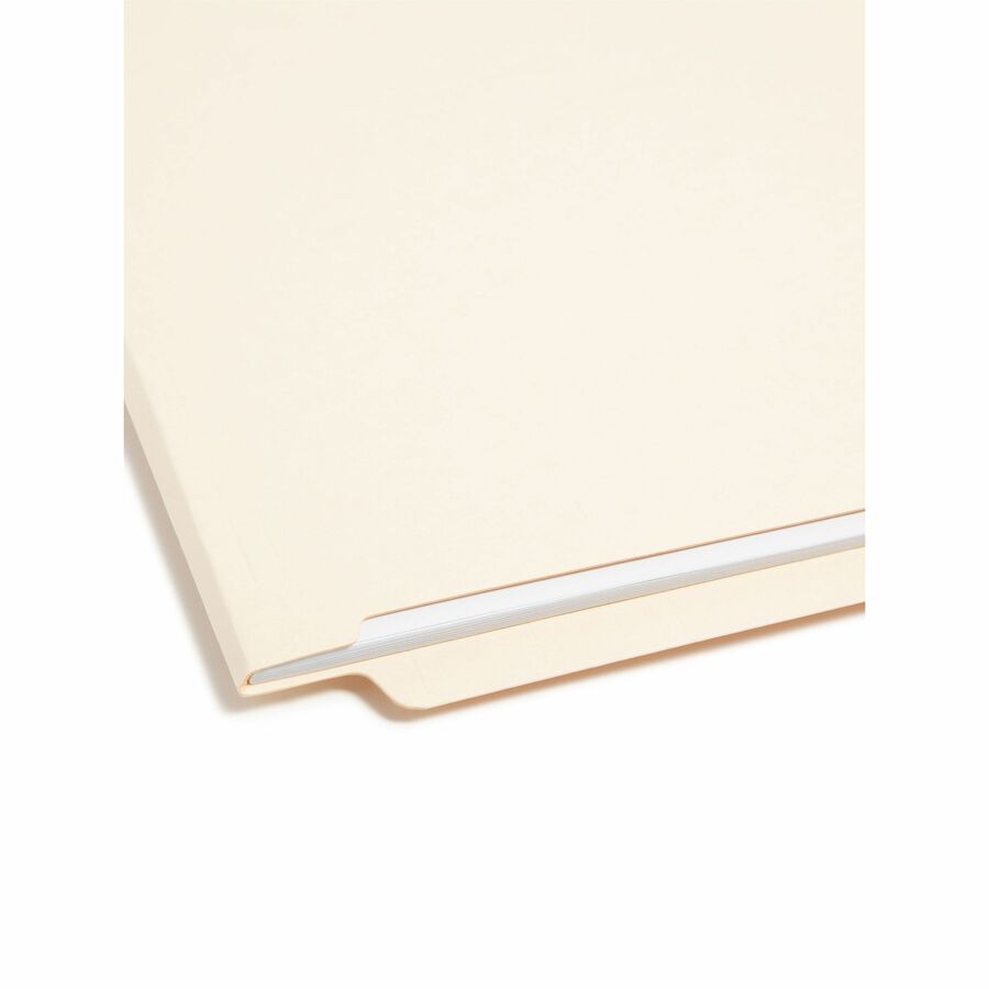 Smead Straight Tab Cut Letter Recycled Fastener Folder