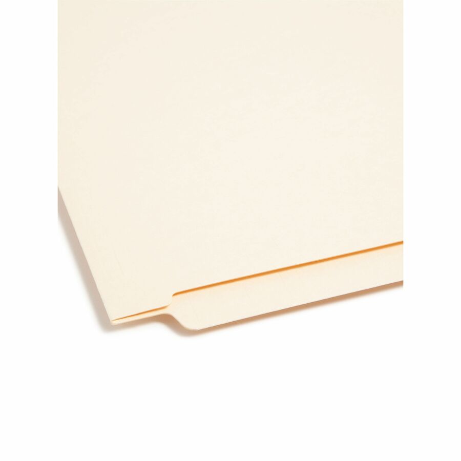 Smead Straight Tab Cut Letter Recycled Fastener Folder