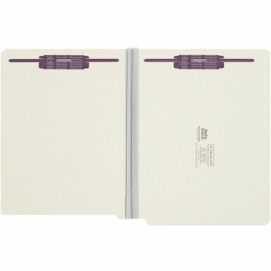 Smead Letter Recycled Fastener Folder
