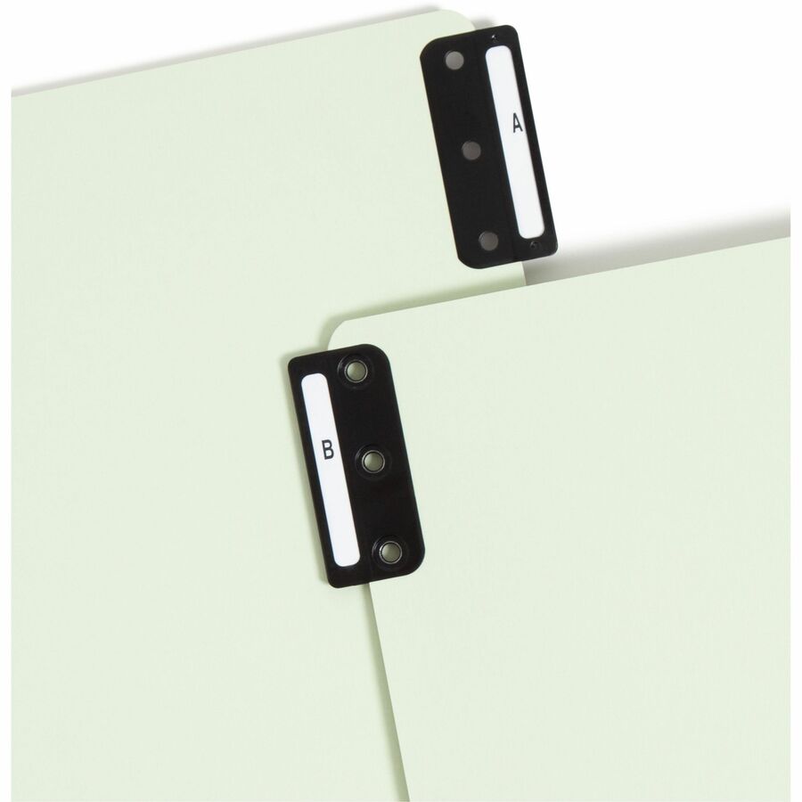 Smead 100% Recycled Filing Guides with Vertical Extra-Wide Blank Tab