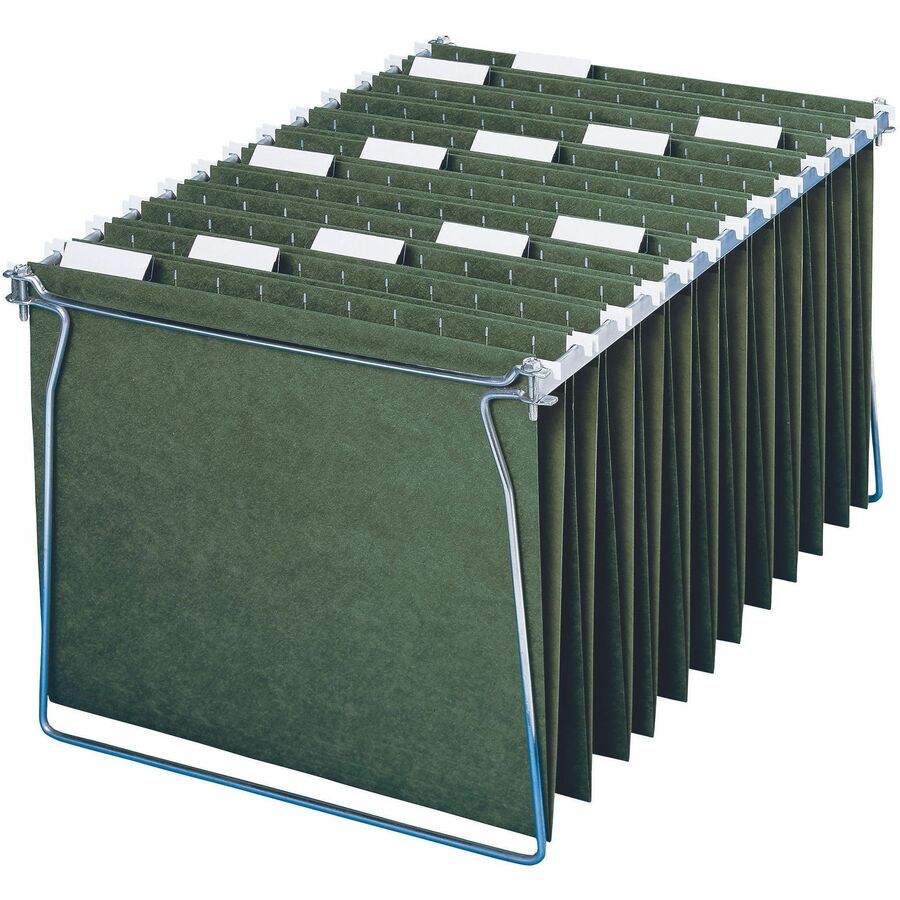 Smead 1/5 Tab Cut Letter Recycled Hanging Folder