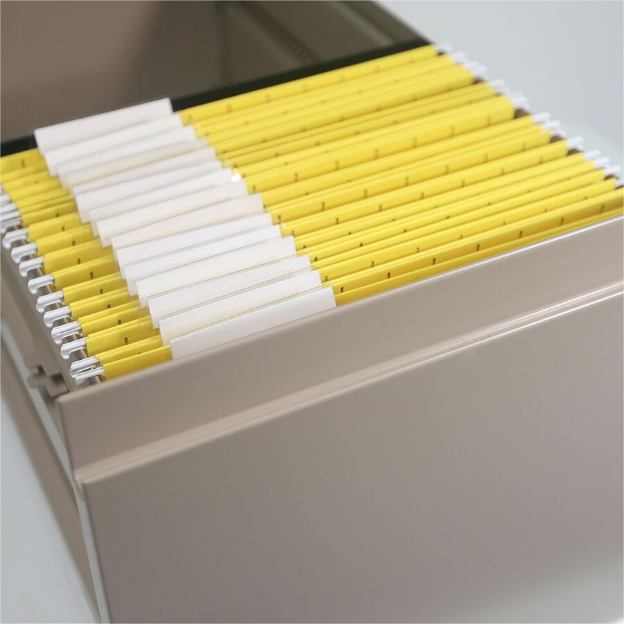 Smead Colored 1/5 Tab Cut Letter Recycled Hanging Folder