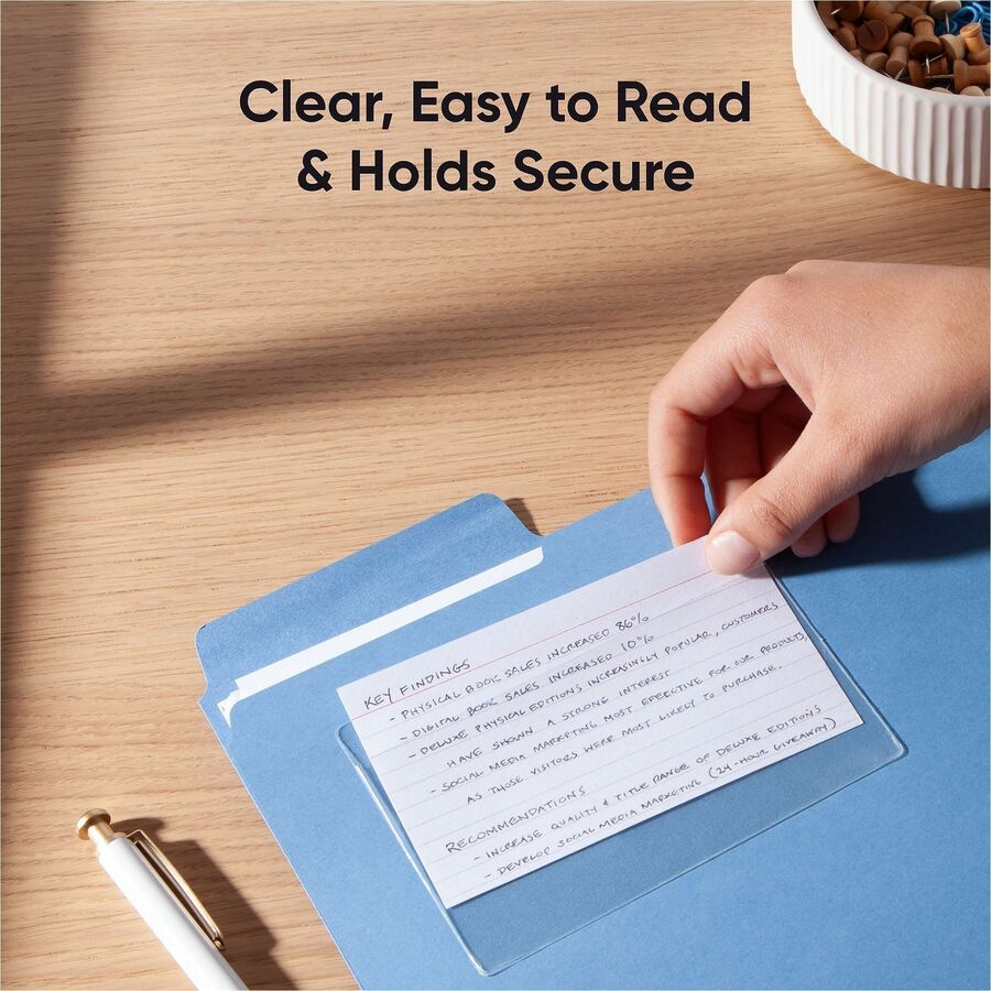 Smead Self-Adhesive Pockets