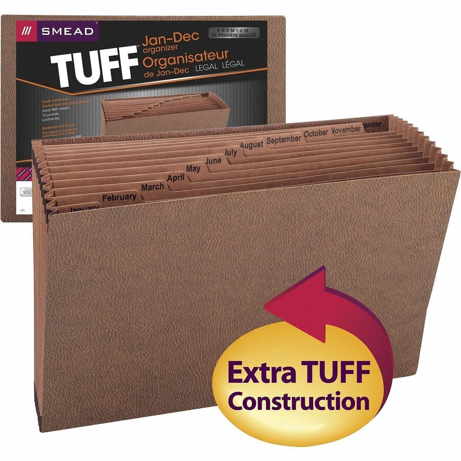Smead TUFF Legal Recycled Expanding File