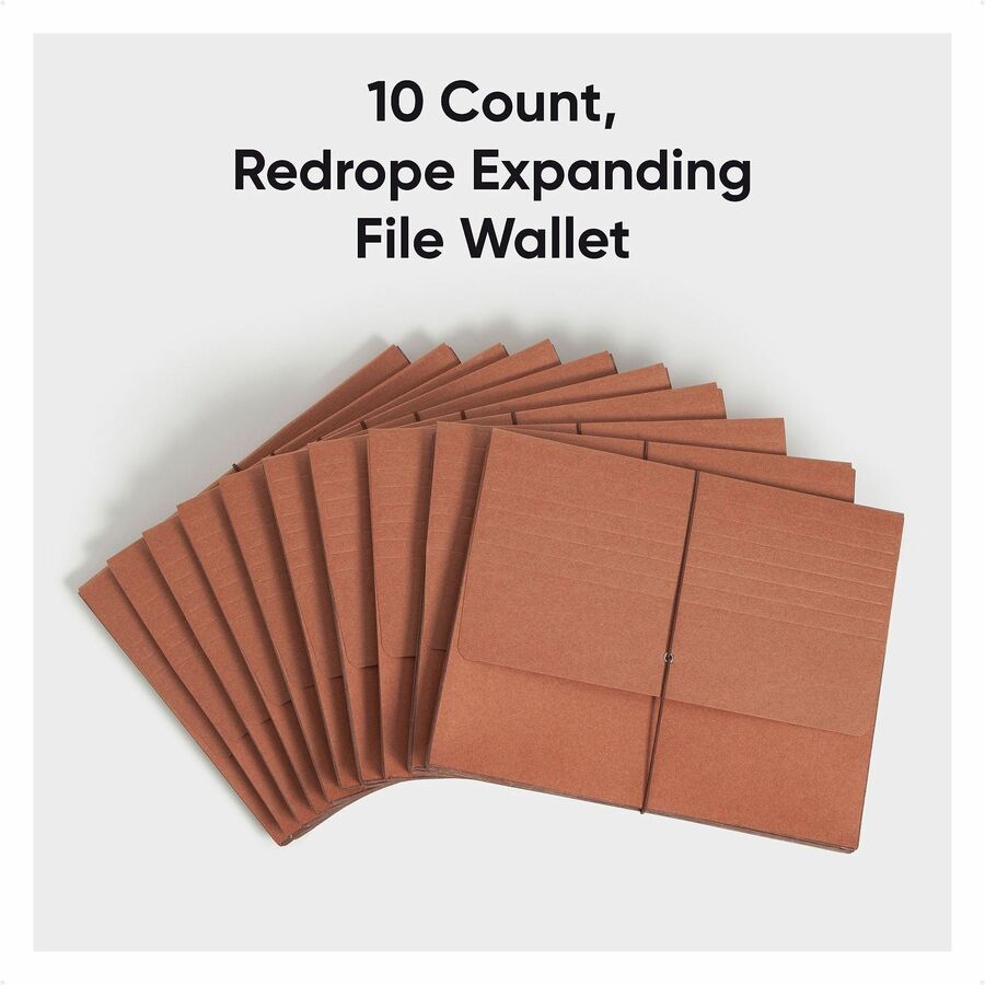 Smead Letter Recycled File Wallet