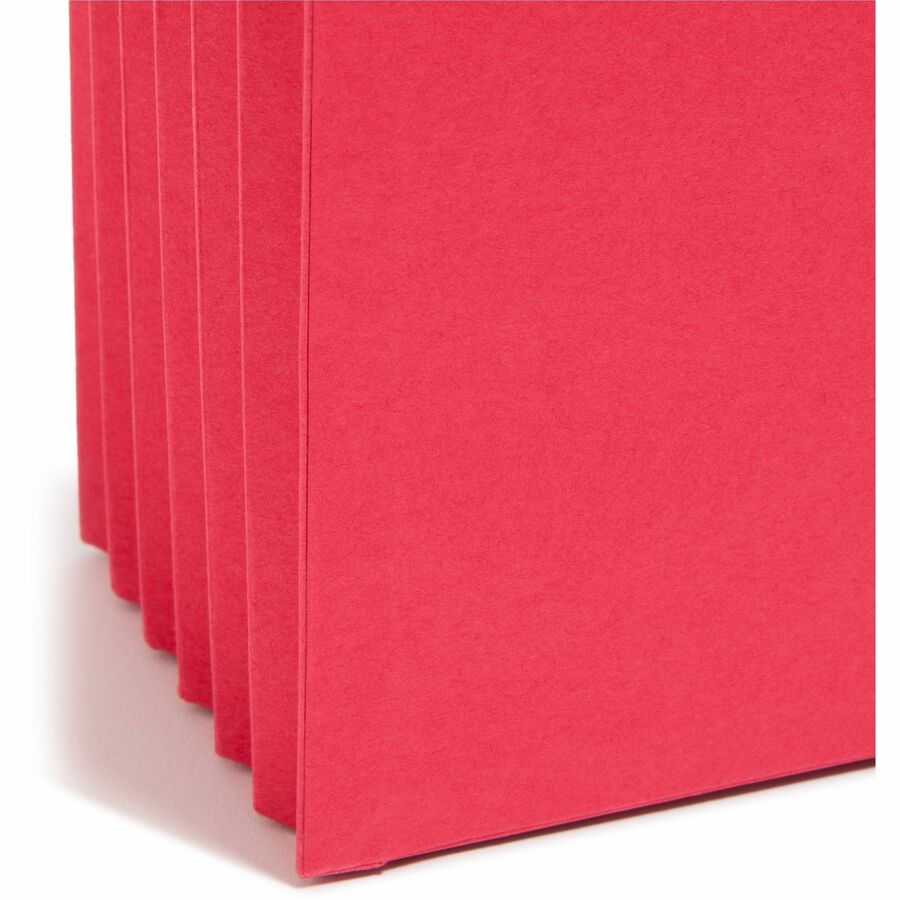 Smead Straight Tab Cut Letter Recycled File Pocket
