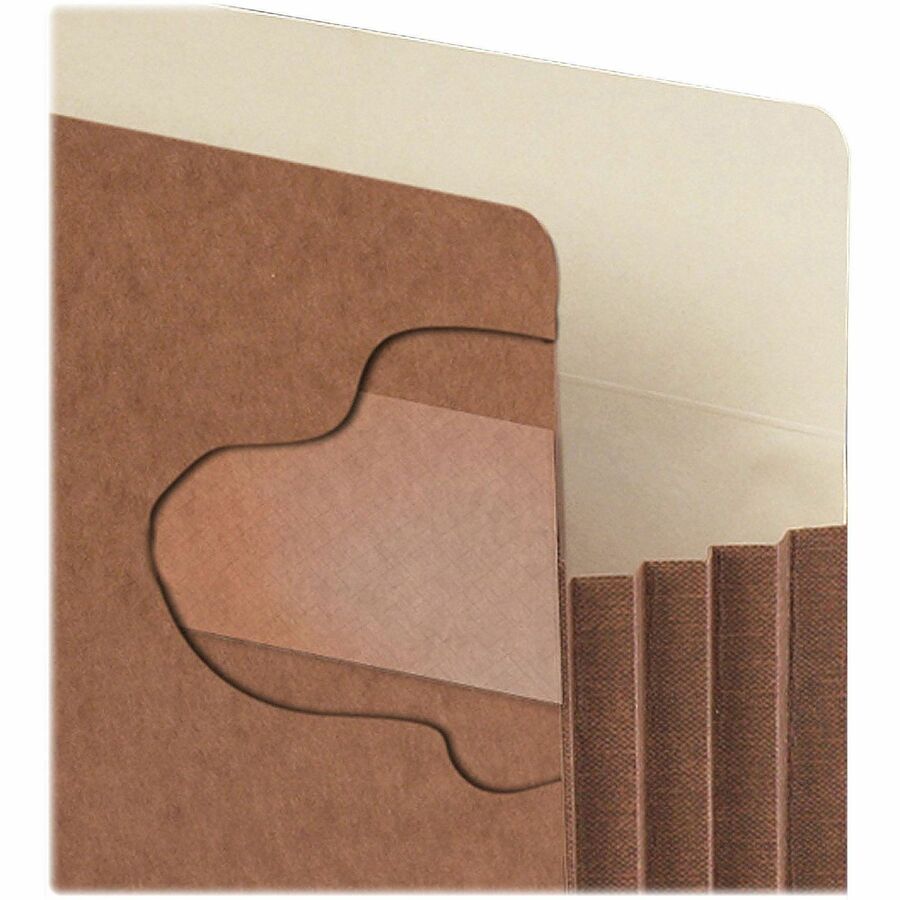 Smead TUFF Straight Tab Cut Letter Recycled File Pocket