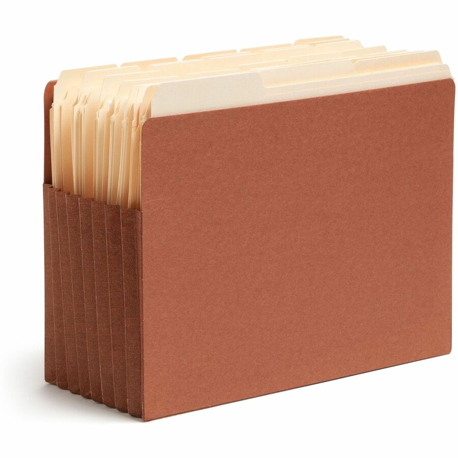 Smead TUFF Straight Tab Cut Letter Recycled File Pocket