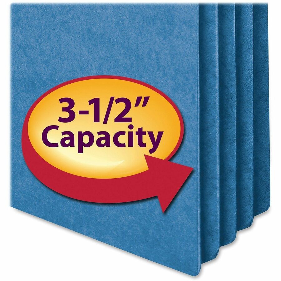 Smead Straight Tab Cut Letter Recycled File Pocket