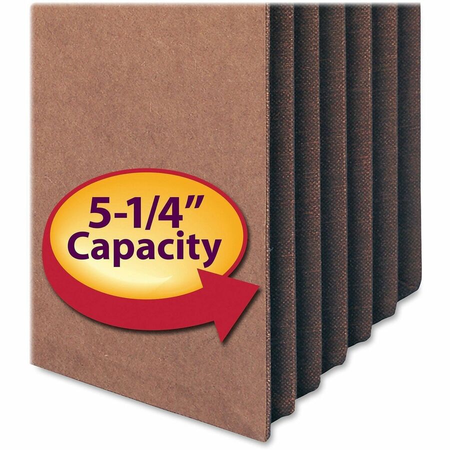 Smead Straight Tab Cut Legal Recycled File Pocket