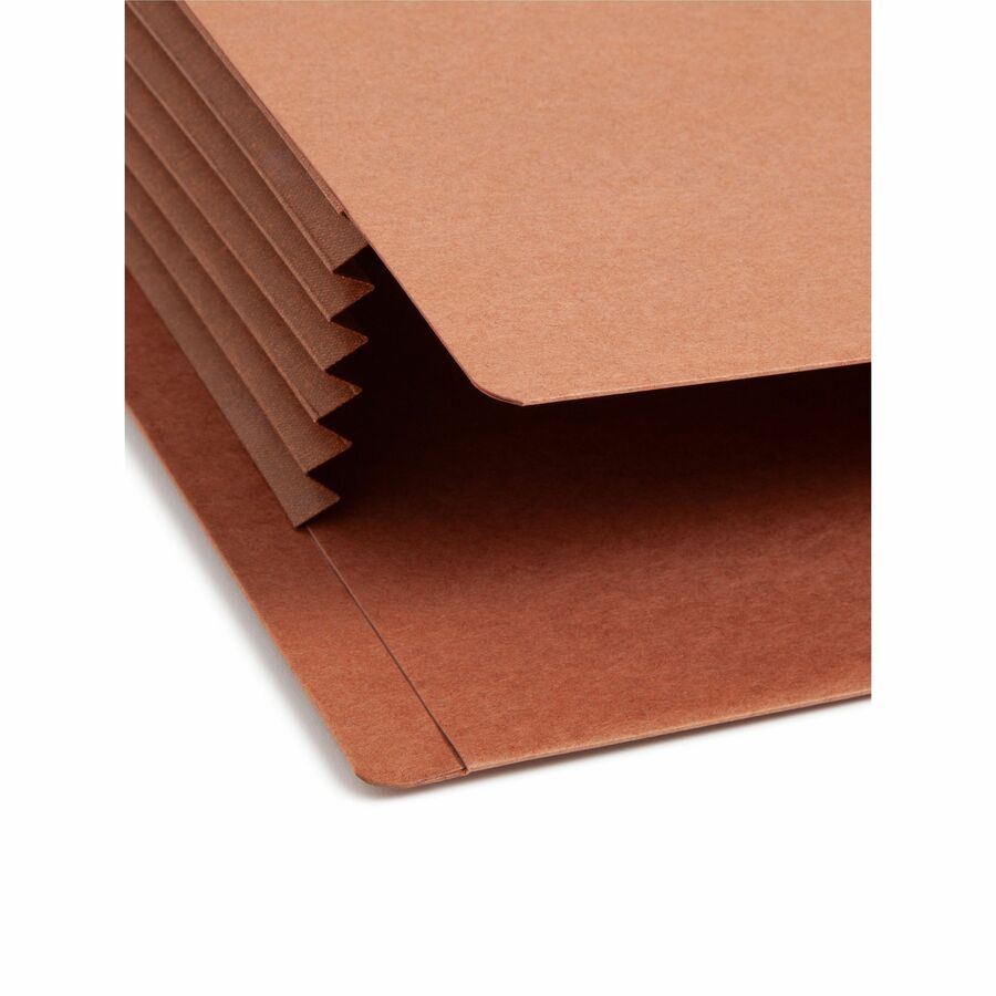 Smead TUFF Straight Tab Cut Legal Recycled File Pocket