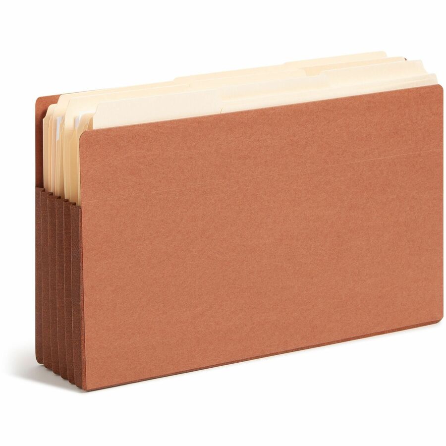 Smead TUFF Straight Tab Cut Legal Recycled File Pocket