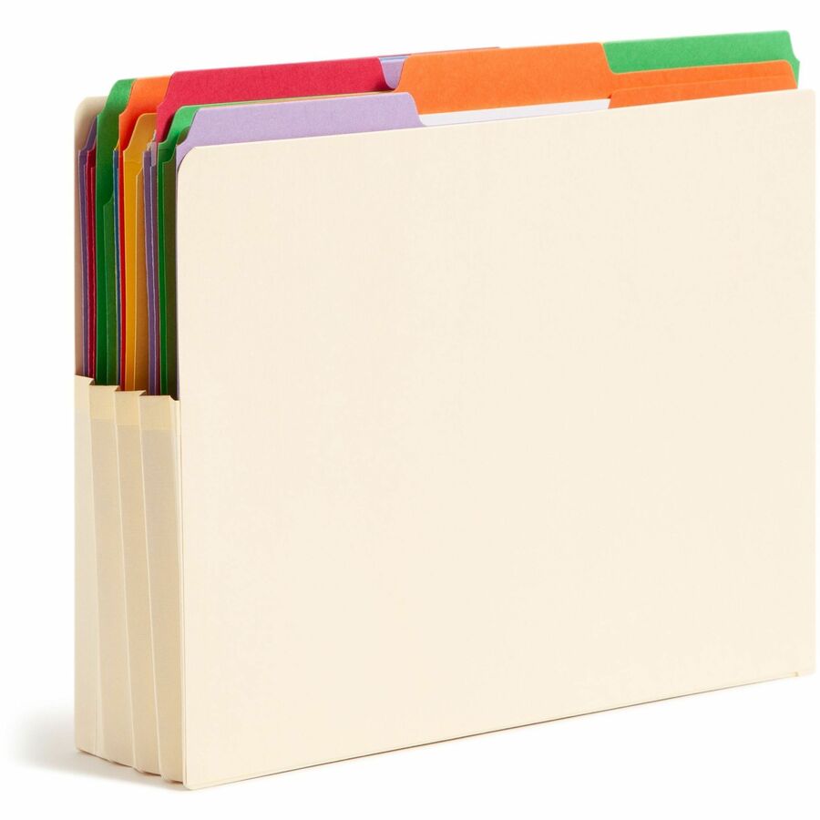Smead Straight Tab Cut Letter Recycled File Pocket