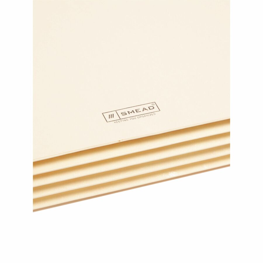 Smead Straight Tab Cut Letter Recycled File Pocket