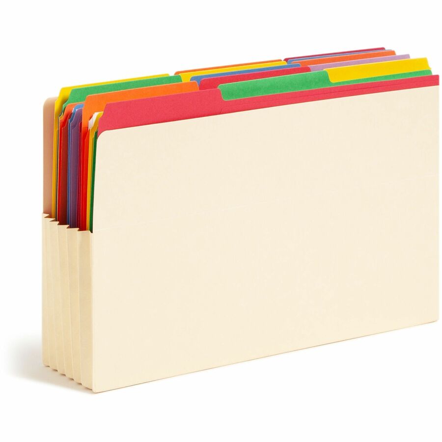 Smead Straight Tab Cut Legal Recycled File Pocket