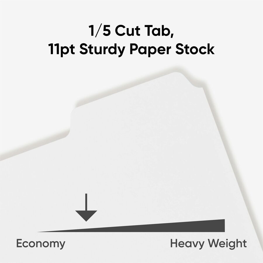 Smead Three-Ring Binder Index Dividers
