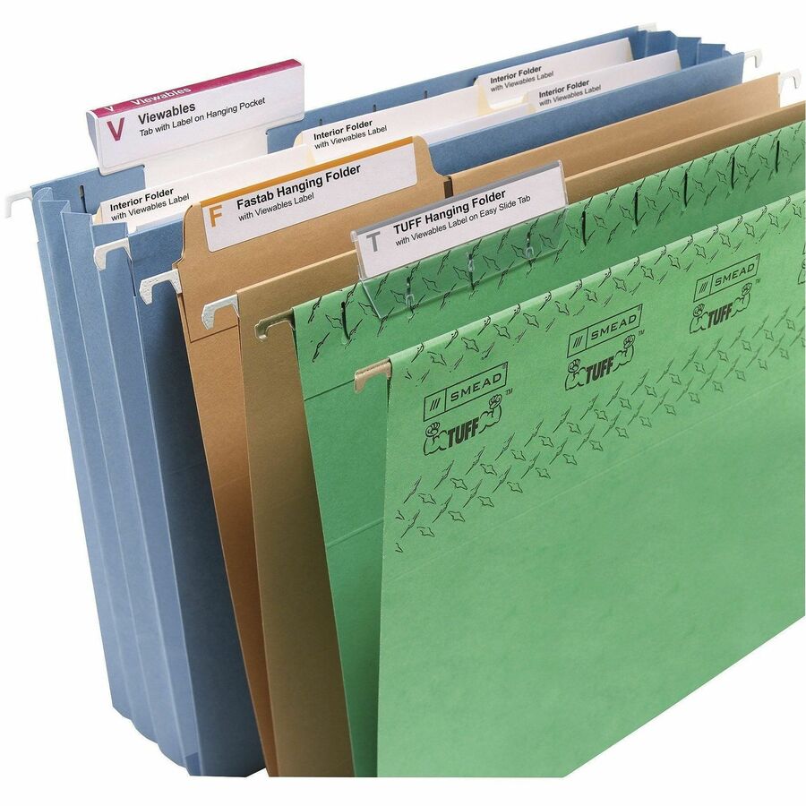 Smead Viewables Multipurpose Labels for Hanging Folders