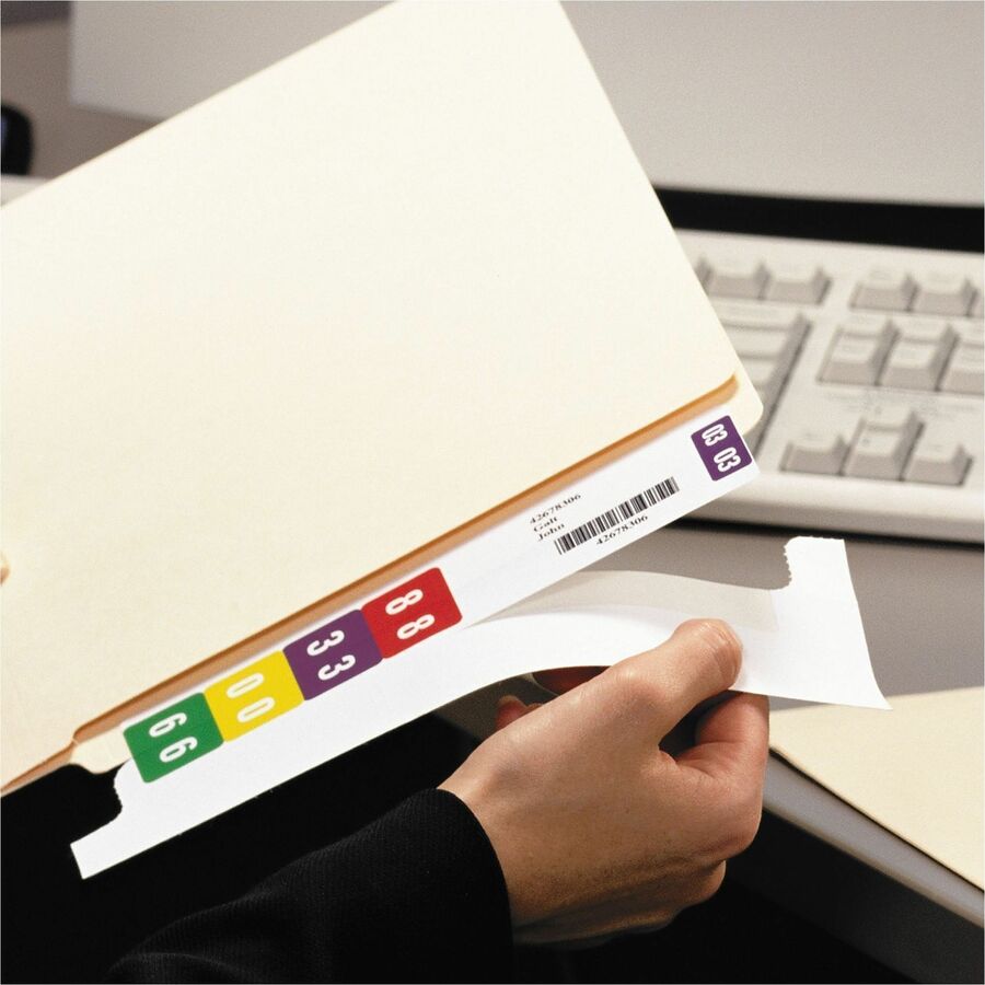 Smead Smartstrip Labeling System ColorBar Refill Labels