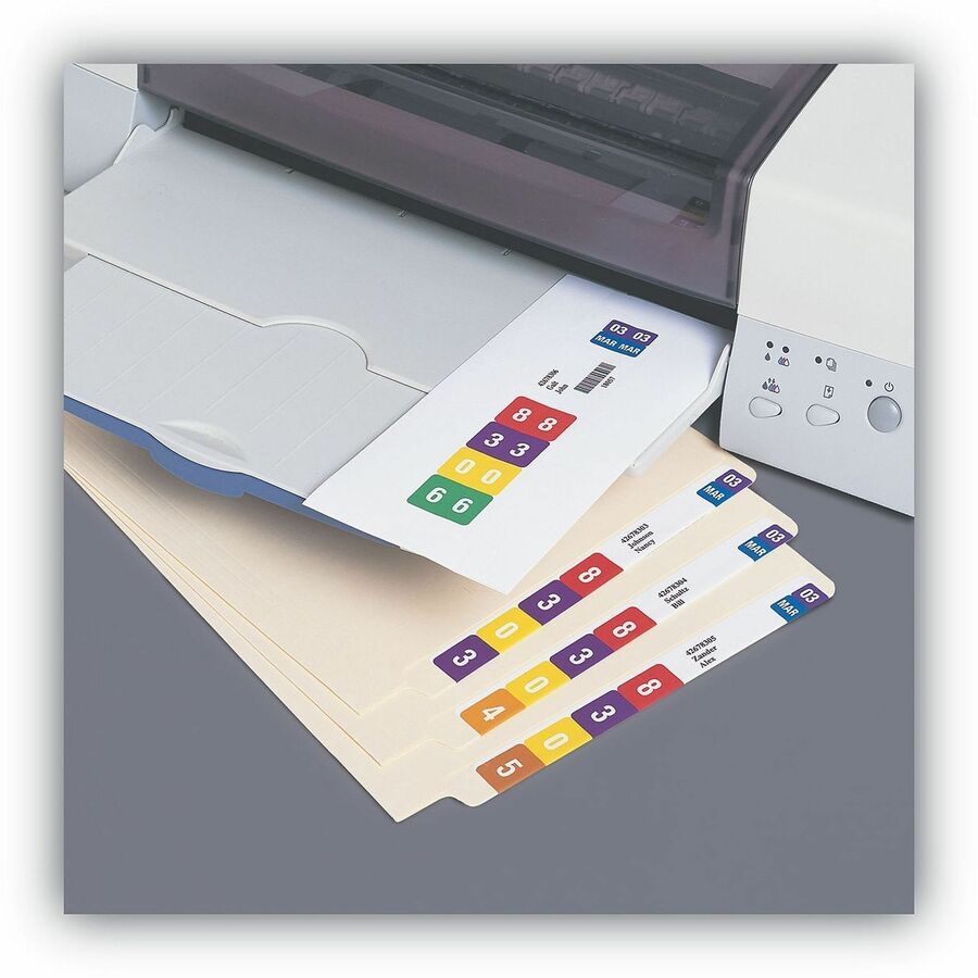 Smead Smartstrip Labeling System ColorBar Refill Labels