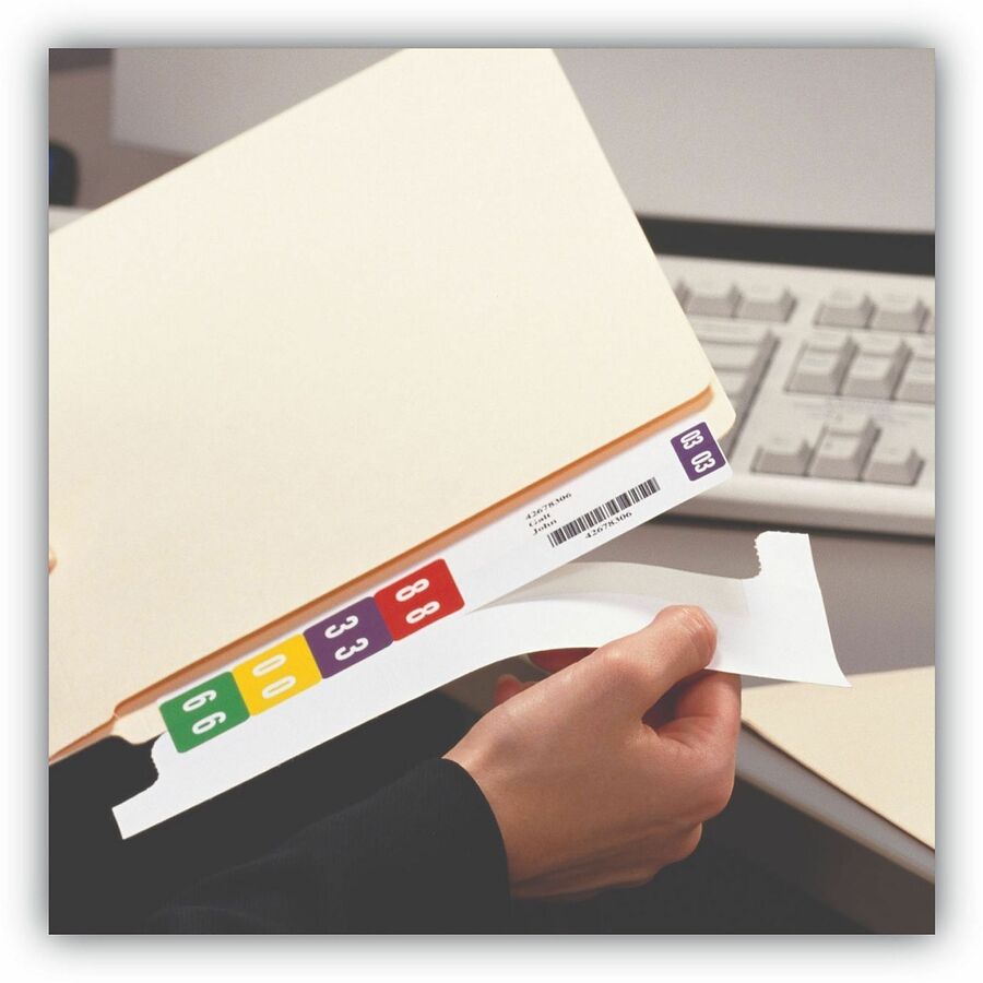 Smead Smartstrip Labeling System ColorBar Refill Labels