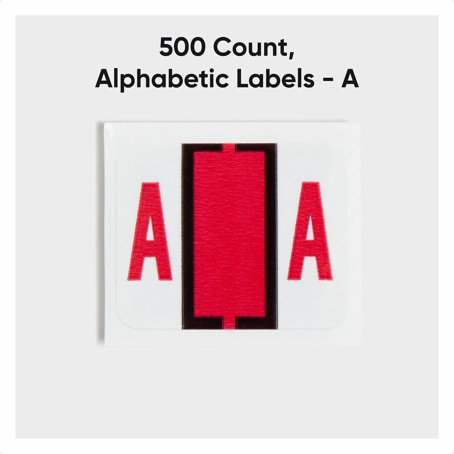 Smead BCCR Bar-Style Color-Coded Labels