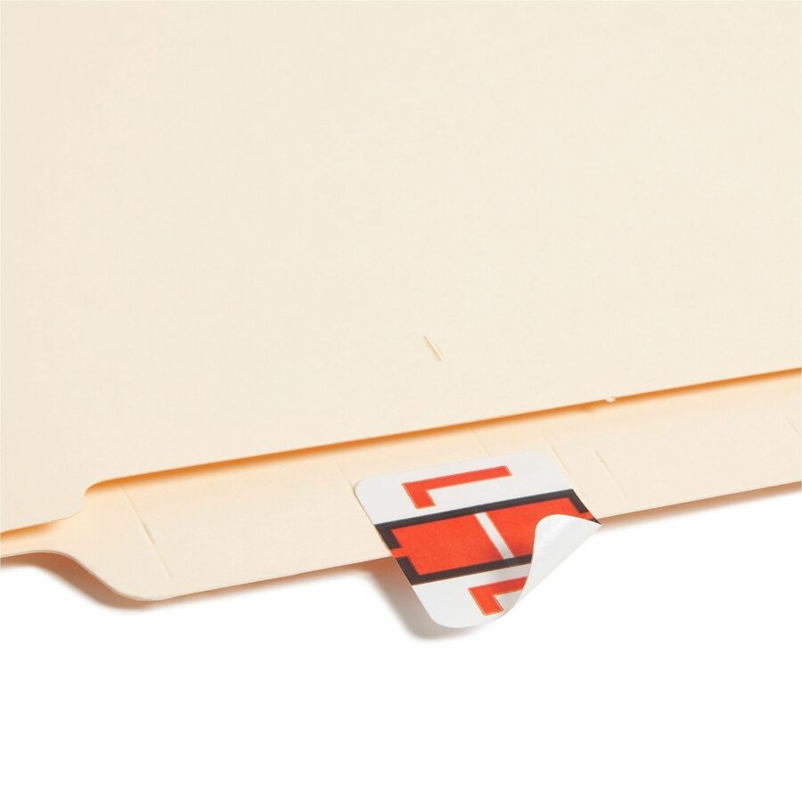 Smead BCCR Bar-Style Color-Coded Labels