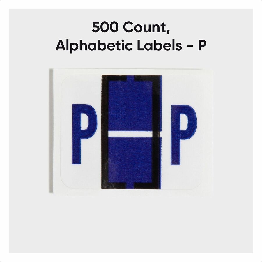 Smead BCCR Bar-Style Color-Coded Labels