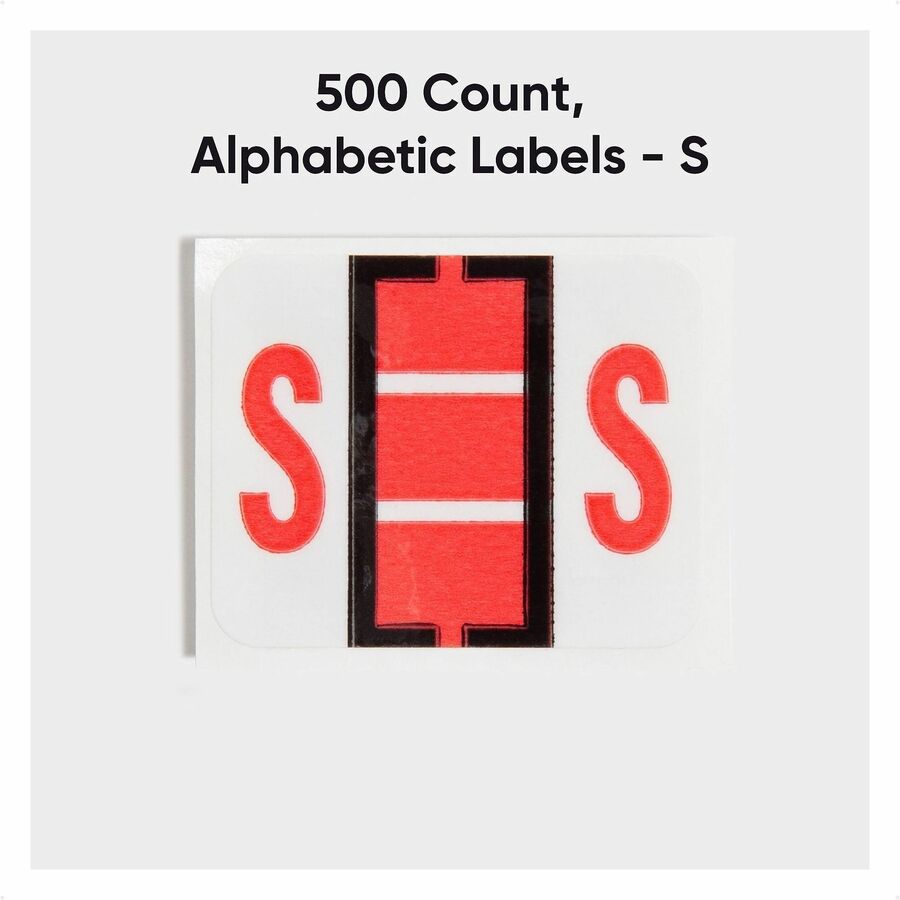 Smead BCCR Bar-Style Color-Coded Labels