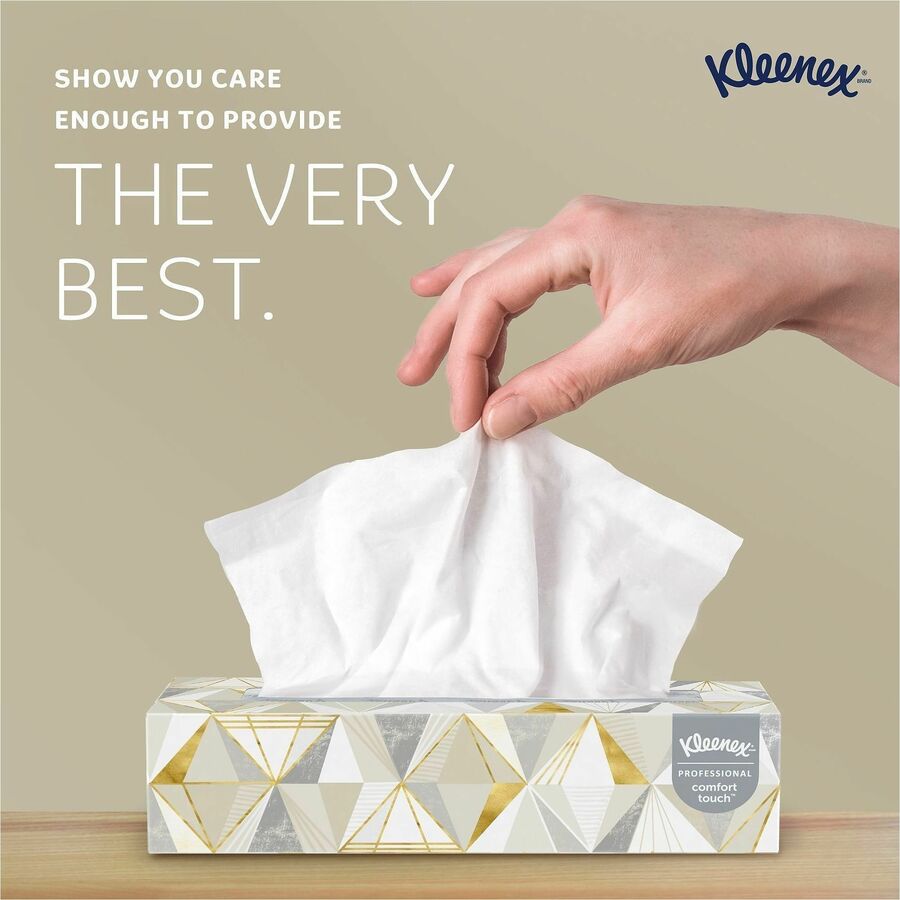 Kleenex Professional Facial Tissue for Business - Flat Box