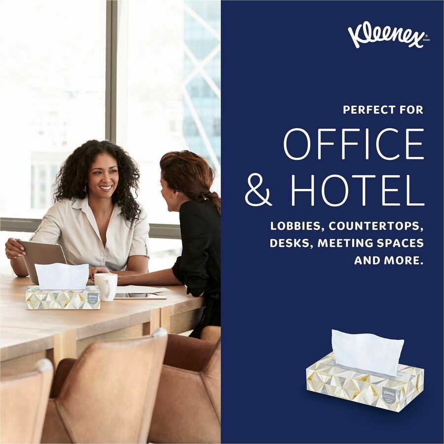 Kleenex Professional Facial Tissue for Business - Flat Box
