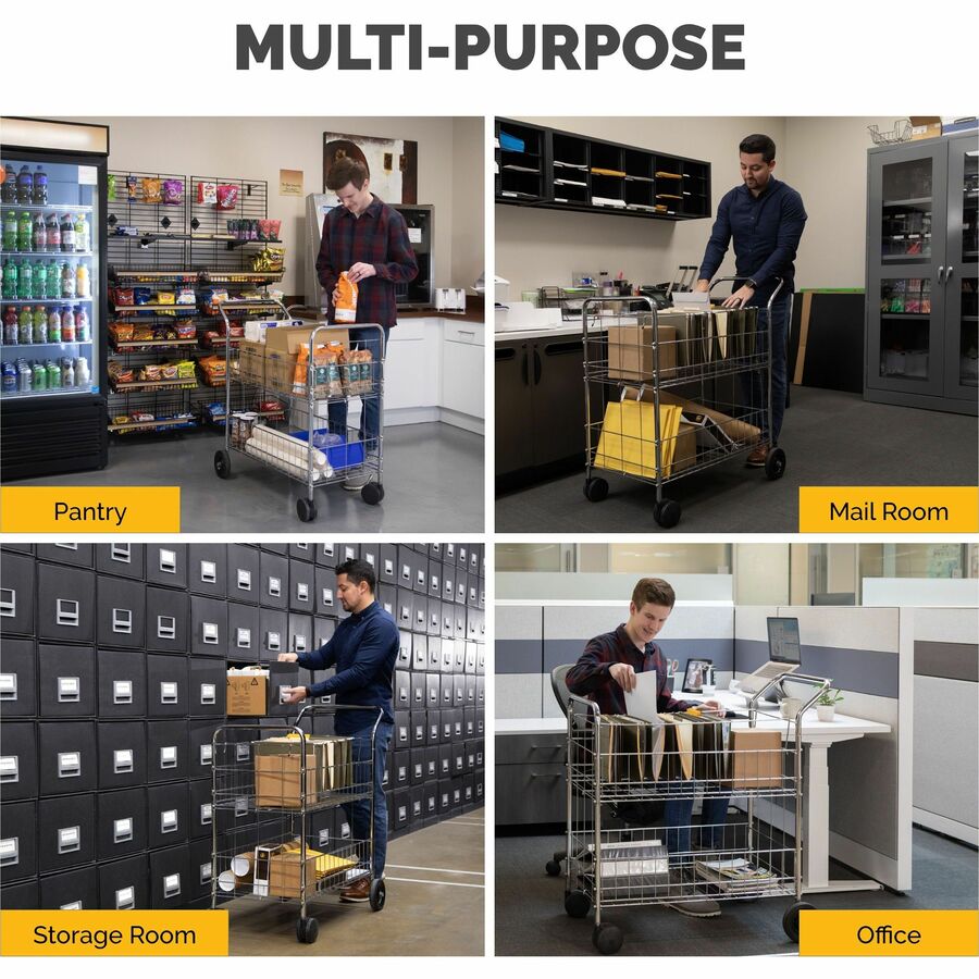 Fellowes Wire Mail Cart