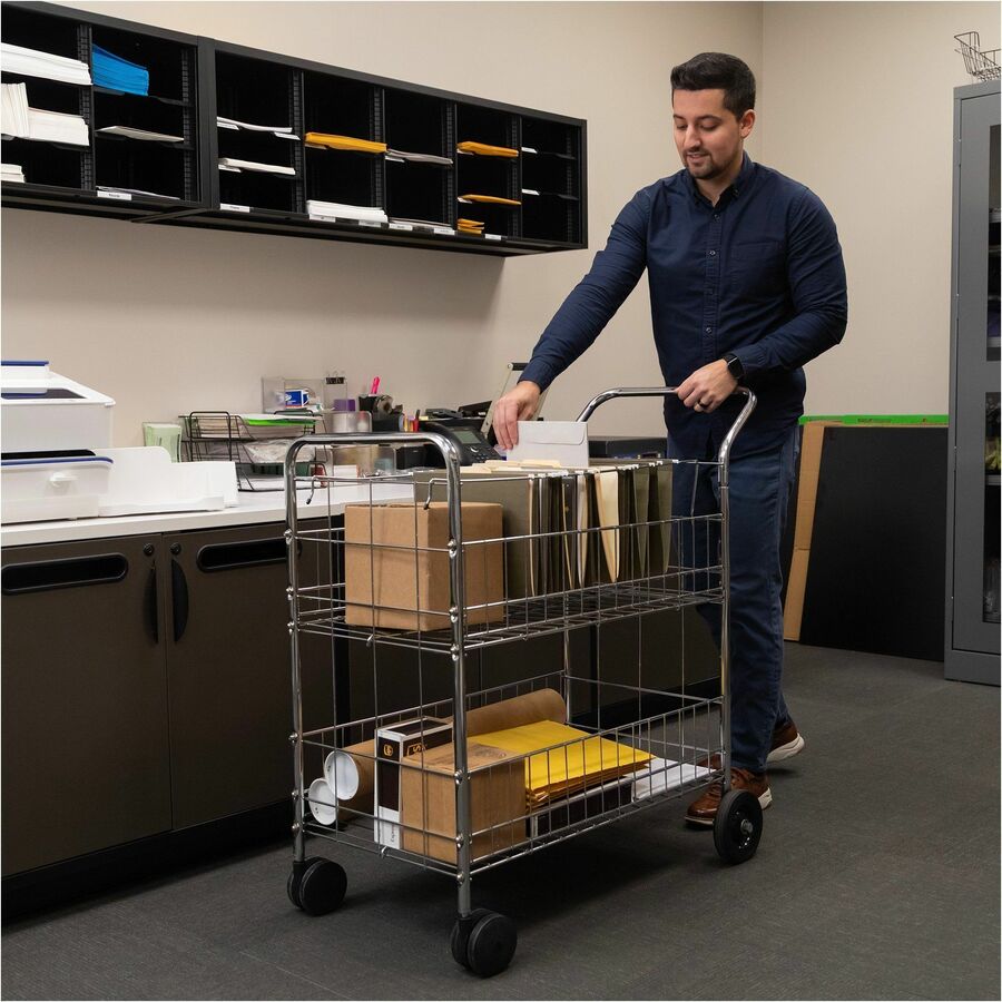 Fellowes Wire Mail Cart