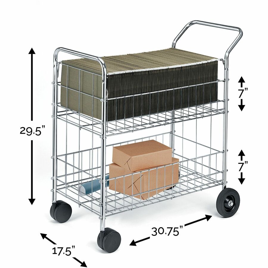 Fellowes Wire Mail Cart