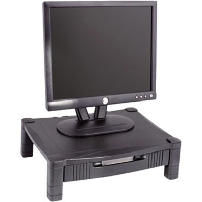 Kantek Height-Adjustable Monitor Stand with Organizing Drawer