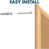 Quartet Standard Combination Whiteboard/Cork Bulletin Board