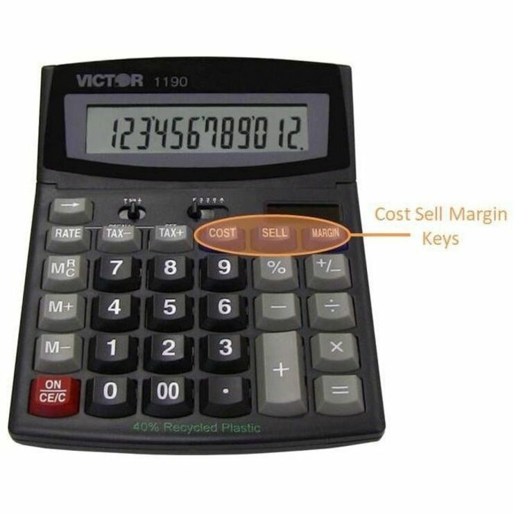 Victor 1190 Desktop Display Calculator