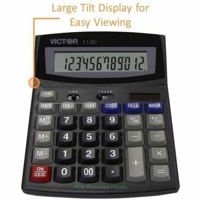 Victor 1190 Desktop Display Calculator