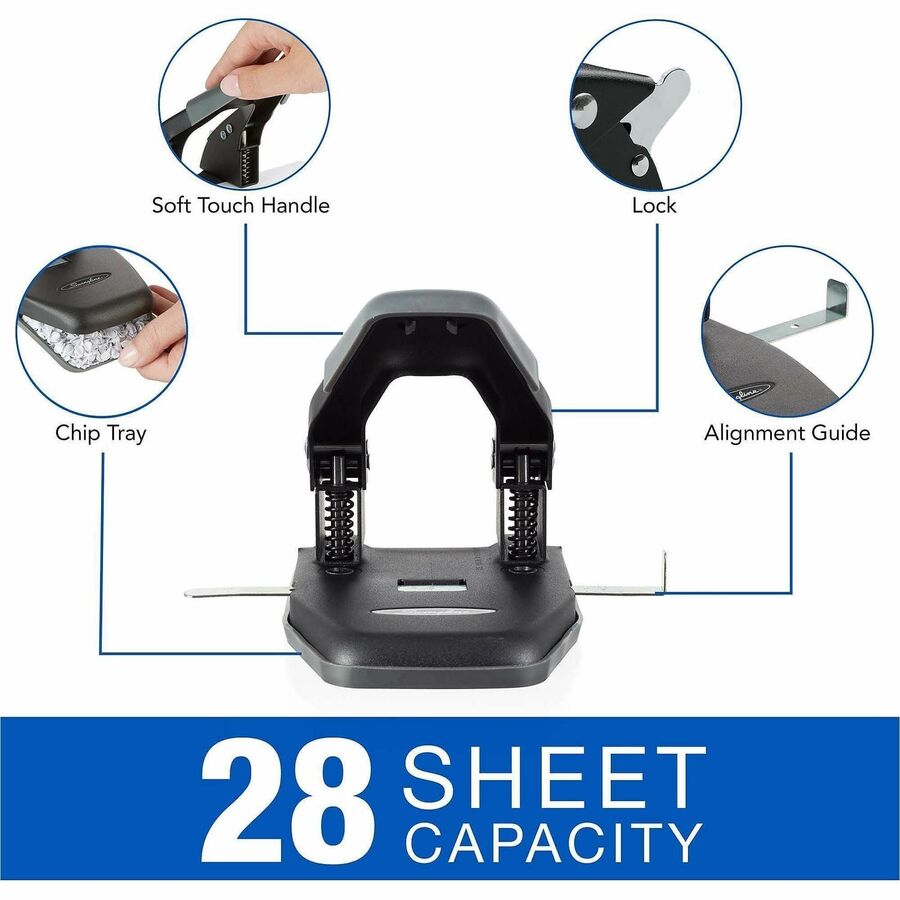 Swingline Comfort Handle 2-Hole Punch