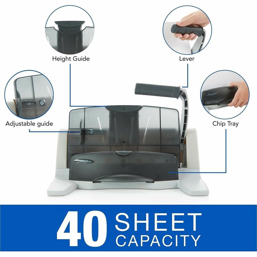 Swingline LightTouch Heavy-Duty Punch