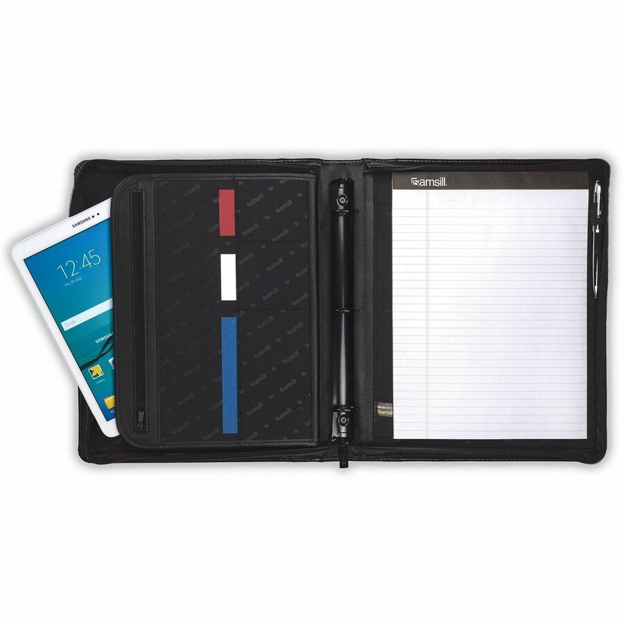 Samsill Regal Letter Pad Folio with Fastener