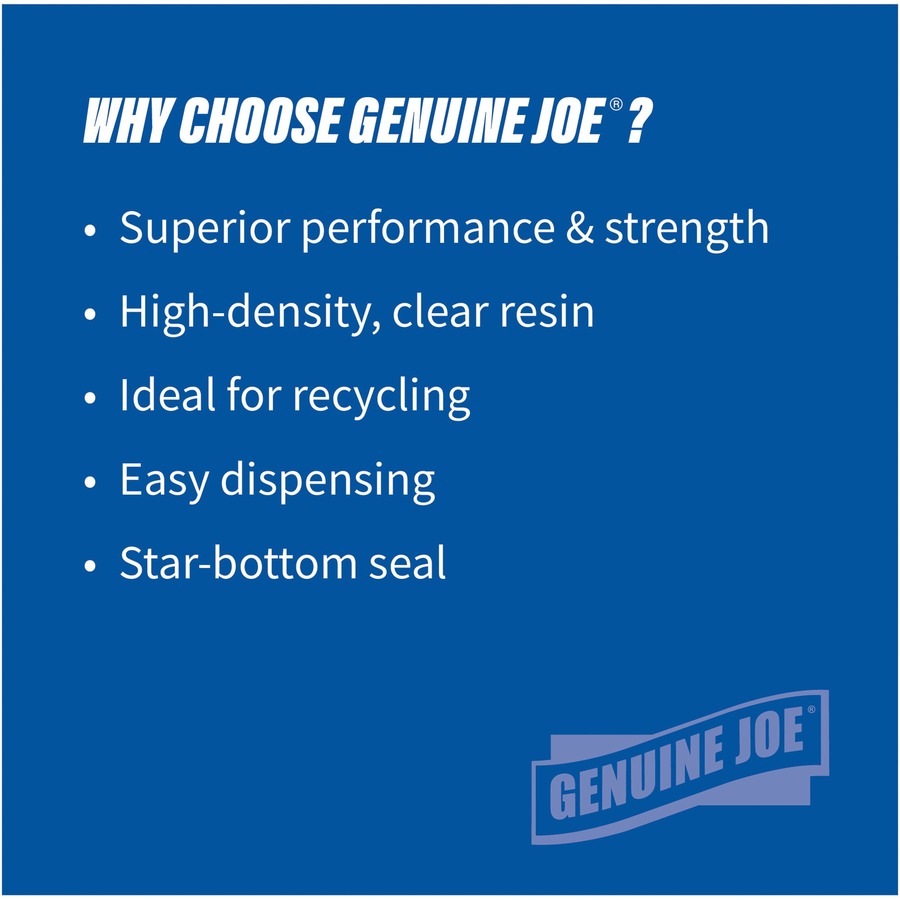 Genuine Joe High-Density Can Liners