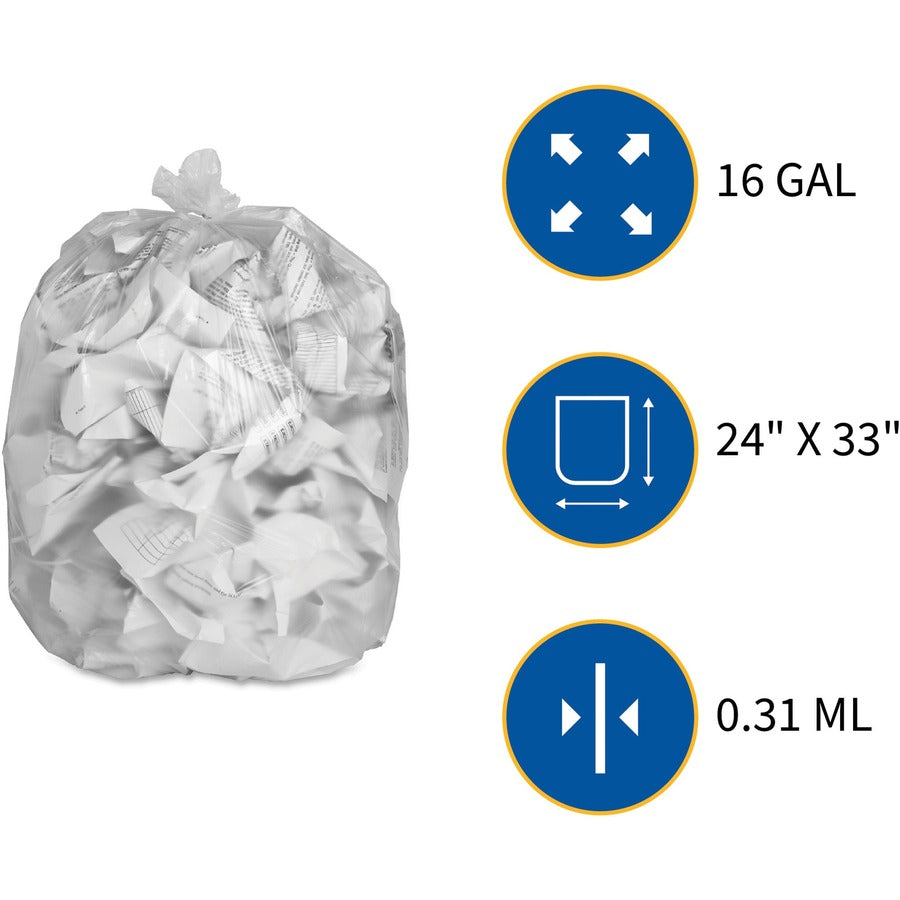 Genuine Joe High-Density Can Liners