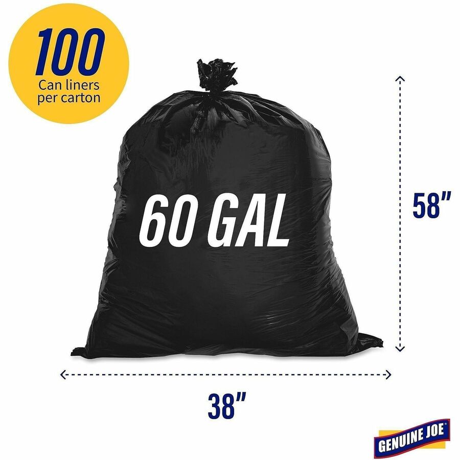 Genuine Joe Linear Low Density Can Liners