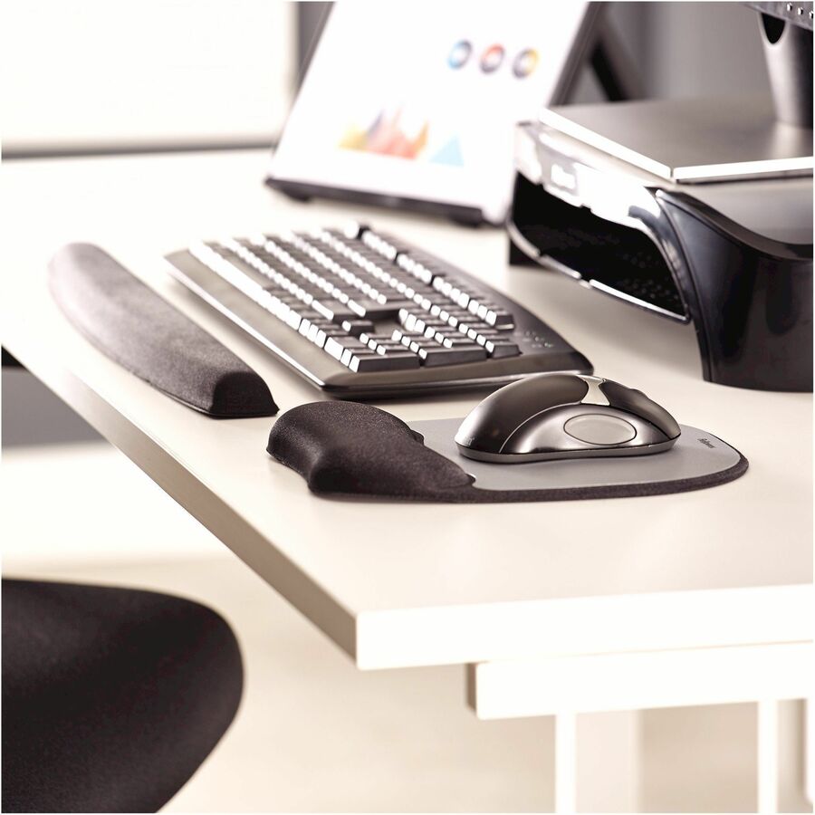 Fellowes Memory Foam Mouse Pad/Wrist Rest