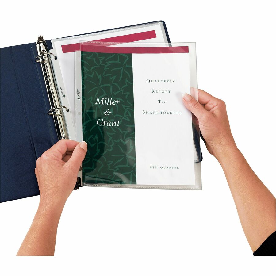 Avery® Side Insert Sheet Protectors