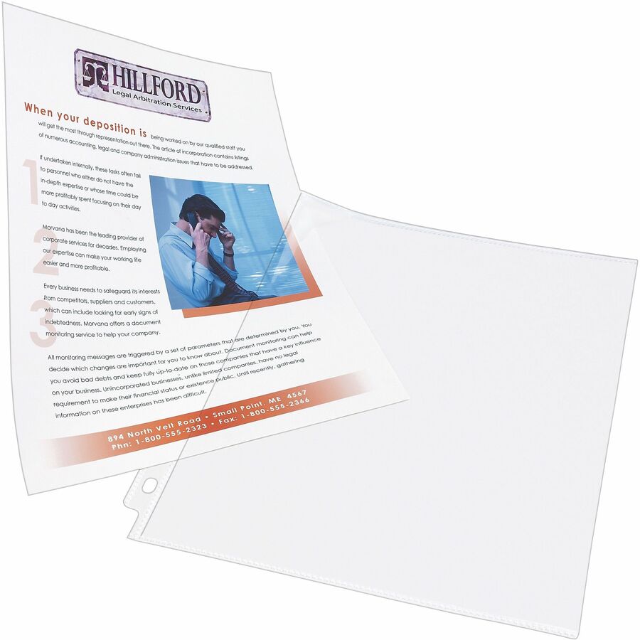 Avery® Side Insert Sheet Protectors